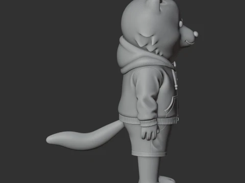 Annoying Dog - Undertale 3D Model