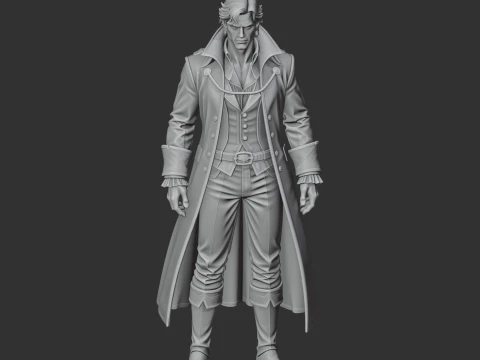 Antonio Belpaese - Vampire Survivors 3D Model