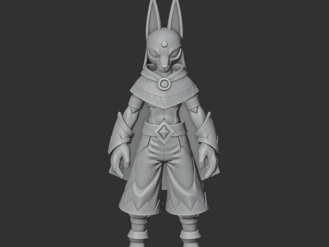 Anubis - Palworld 3D Model