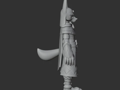 Anubis - Palworld 3D Model