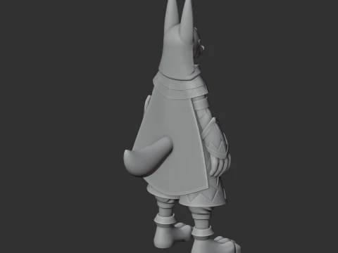 Anubis - Palworld 3D Model