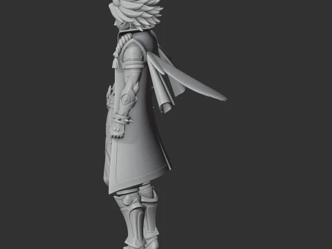 Arataki Itto - Genshin Impact 3D Model