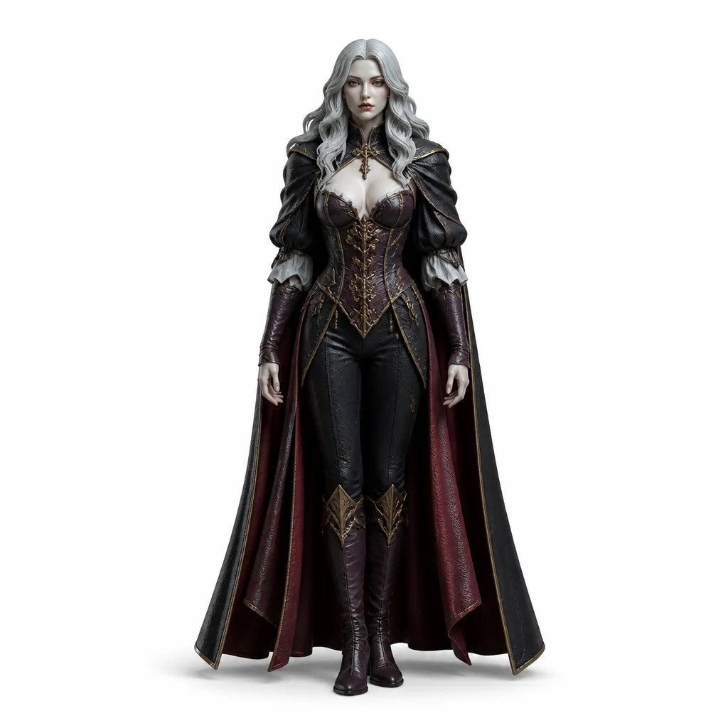 Arca Ladonna - Vampire Survivors 3D Model .c4d .max .obj .3ds .fbx .stl .blend 