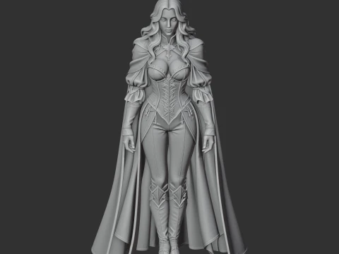 Arca Ladonna - Vampire Survivors 3D Model