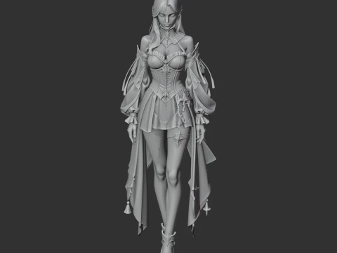 Arcana - Lost Ark 3D Model