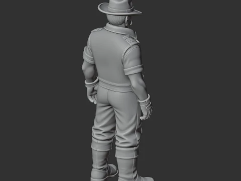 Arms Dealer - Terraria 3D Model