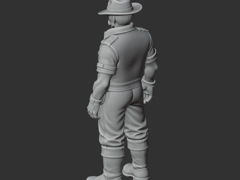Arms Dealer - Terraria 3D Model