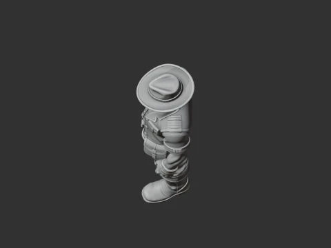 Arms Dealer - Terraria 3D Model