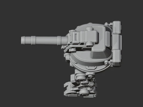 Artillery Turret - Factorio 3D Model