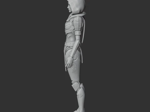 Ash - Apex Legends 3D Model