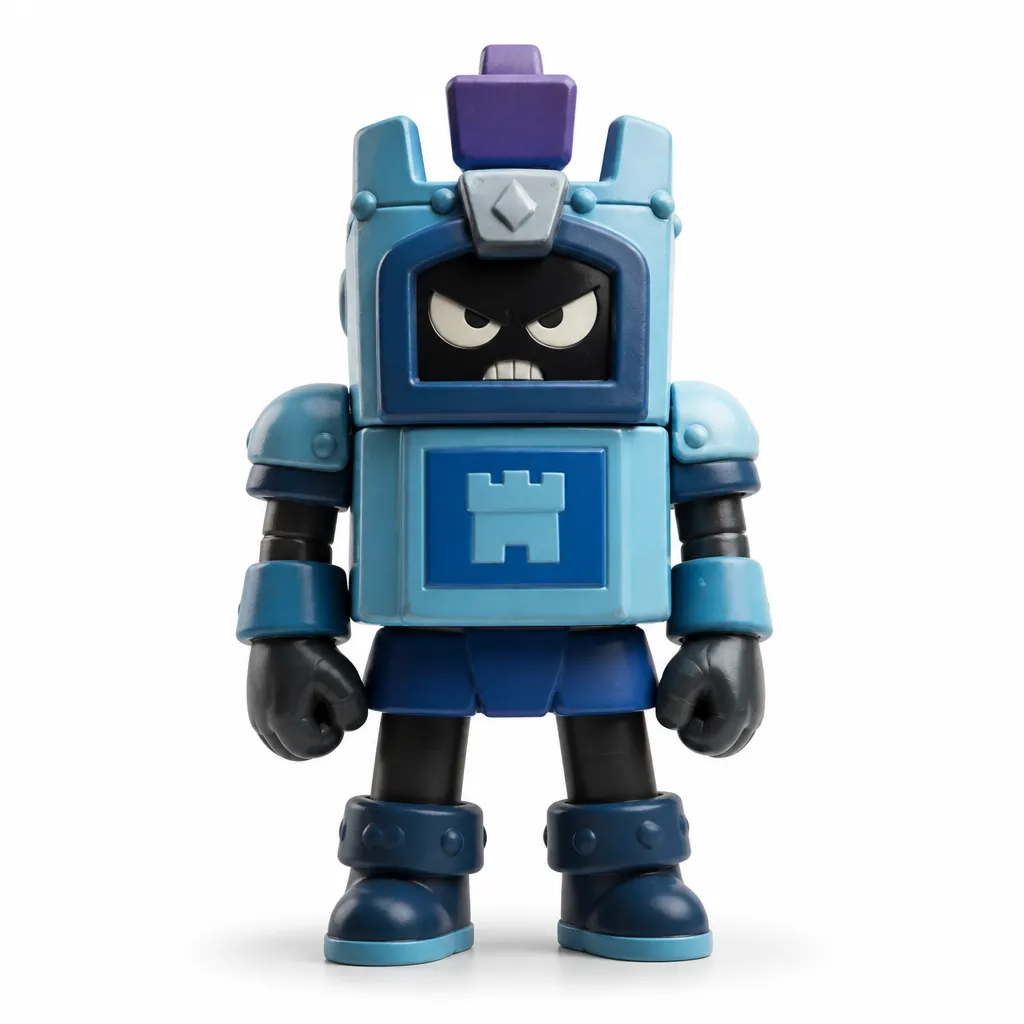 Ash - Brawl Stars 3D Model .c4d .max .obj .3ds .fbx .stl .blend 