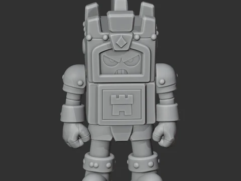 Ash - Brawl Stars 3D Model