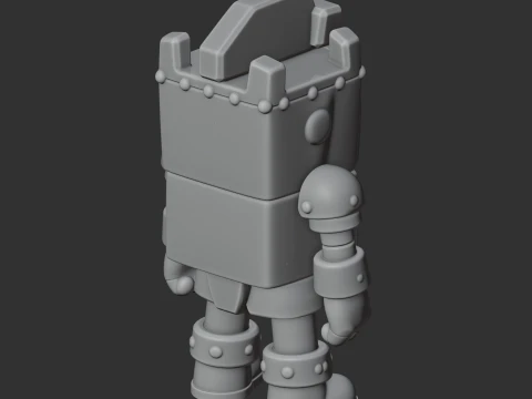 Ash - Brawl Stars 3D Model