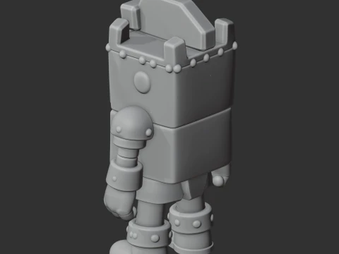 Ash - Brawl Stars 3D Model