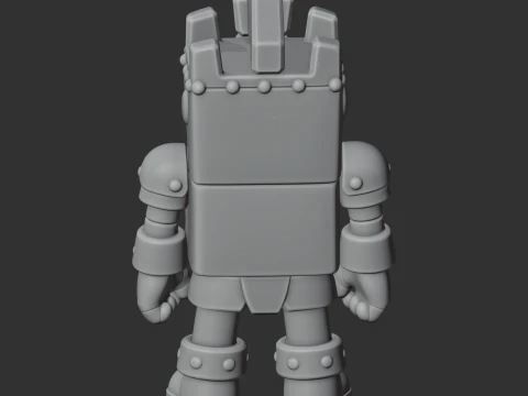 Ash - Brawl Stars 3D Model