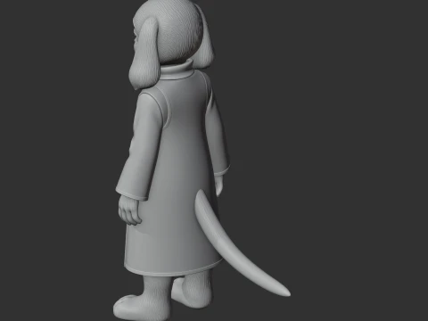 Asriel Dreemurr - Undertale 3D Model