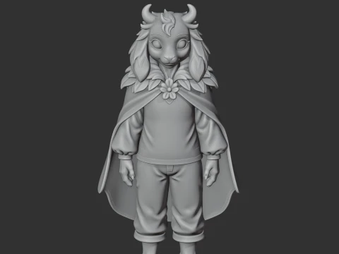 Asriel Flower Form - Undertale 3D Model