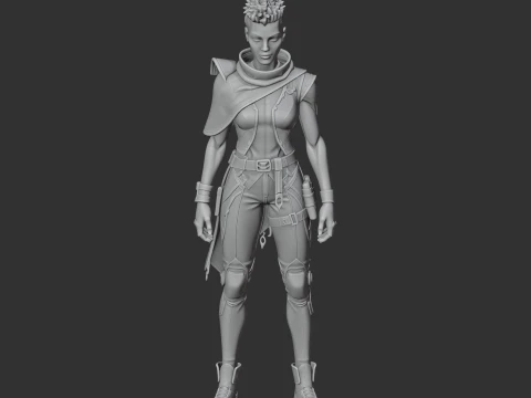 Astra - Valorant 3D Model