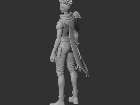 Astra - Valorant 3D Model