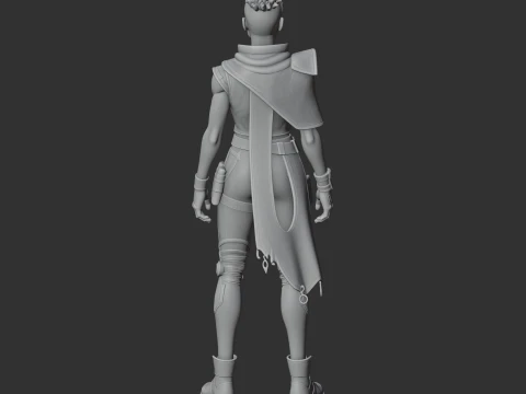 Astra - Valorant 3D Model