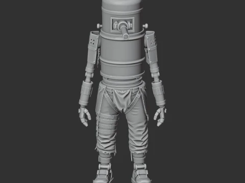 Auto Turret - Rust 3D Model