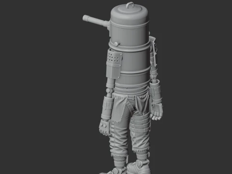 Auto Turret - Rust 3D Model