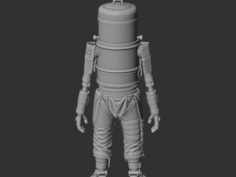 Auto Turret - Rust 3D Model