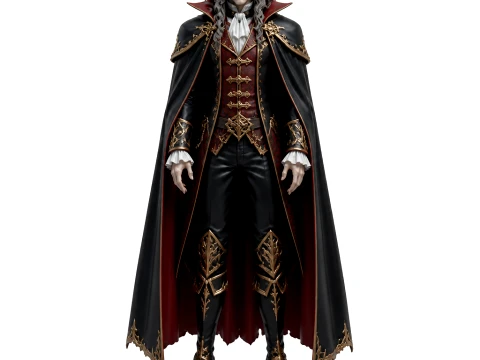 Avatar Infernas &ndash; Vampir-&Uuml;berlebende 3D Modell