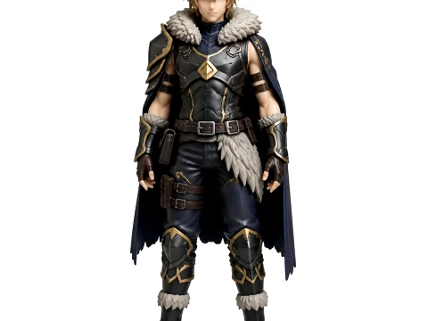 Axel-Palworld 3D Model