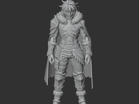 Axel - Palworld 3D Model