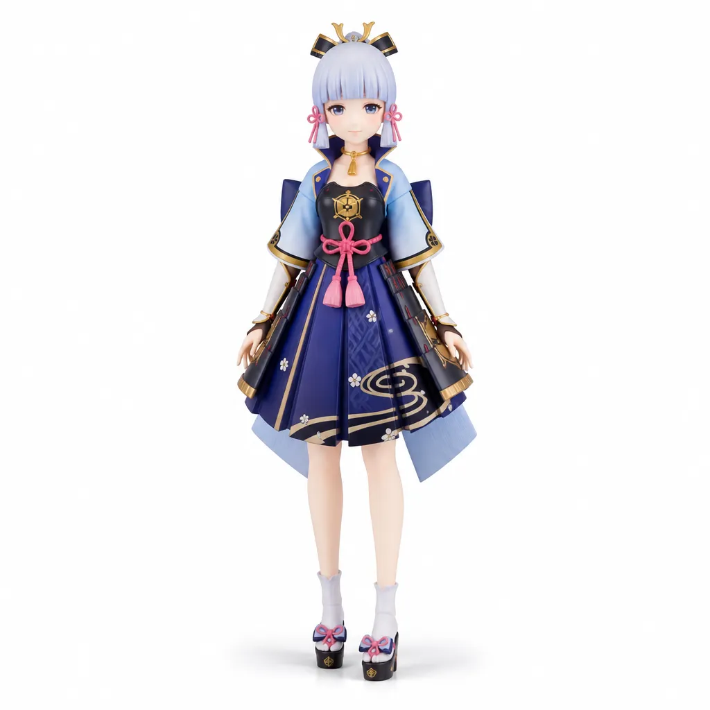 Ayaka - Genshin Impact 3D Model .c4d .max .obj .3ds .fbx .stl .blend 