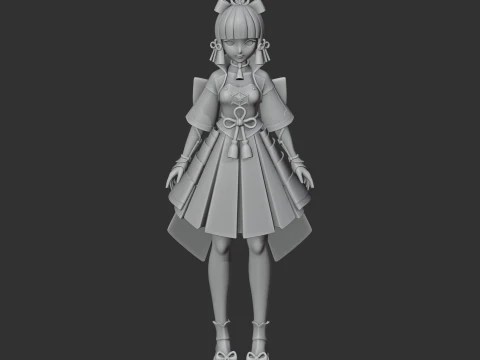 Ayaka - Genshin Impact 3D Model