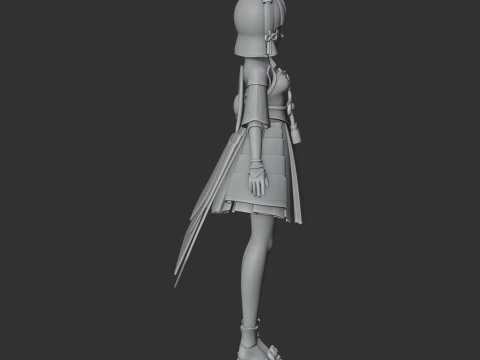 Ayaka - Genshin Impact 3D Model