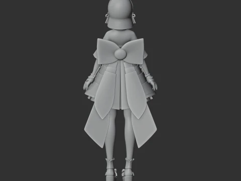 Ayaka - Genshin Impact 3D Model