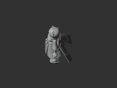 Ayaka - Genshin Impact 3D Model