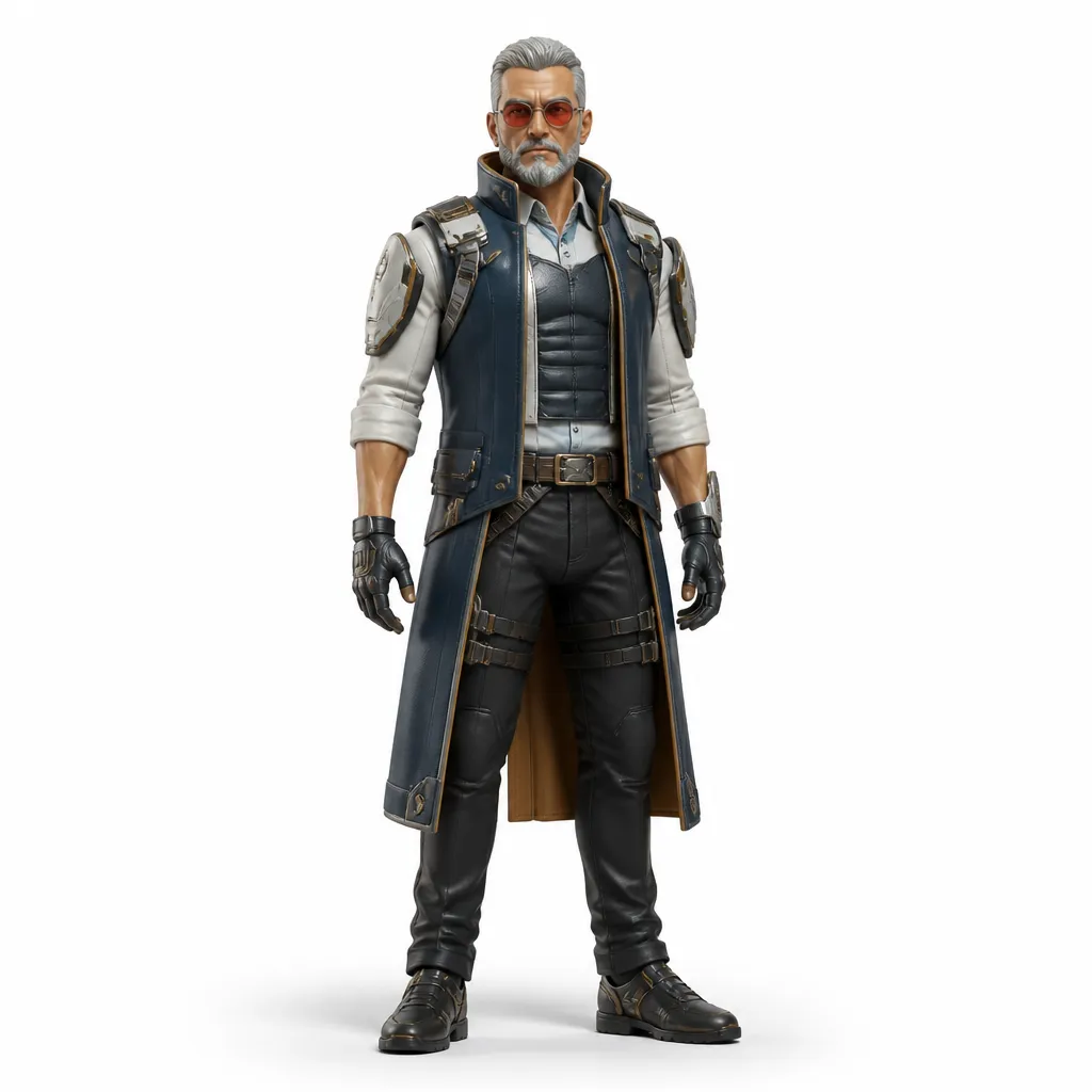 Ballistic - Apex Legends 3D Model .c4d .max .obj .3ds .fbx .stl .blend 