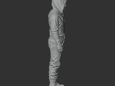 Bandit - Rust 3D Model