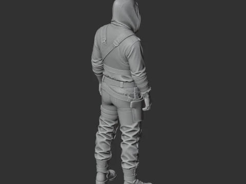 Bandit - Rust 3D Model