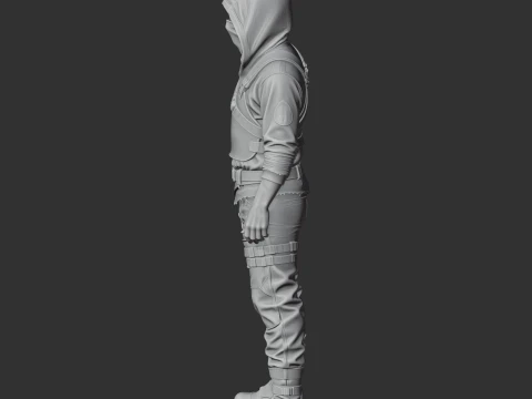 Bandit - Rust 3D Model