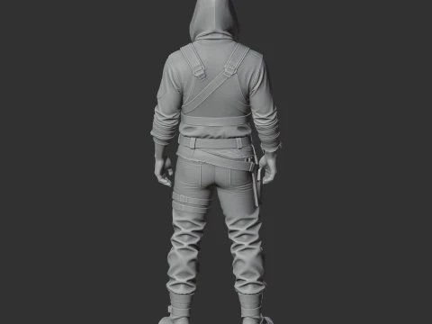 Bandit - Rust 3D Model
