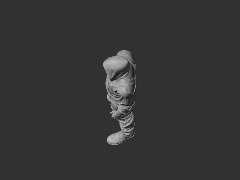 Bandit - Rust 3D Model