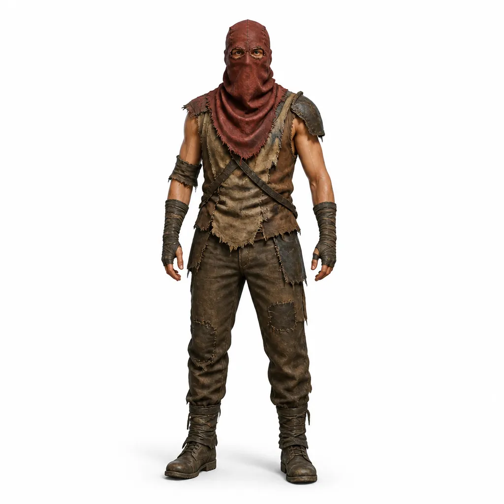 Bandit Camp - Rust 3D Model .c4d .max .obj .3ds .fbx .stl .blend 