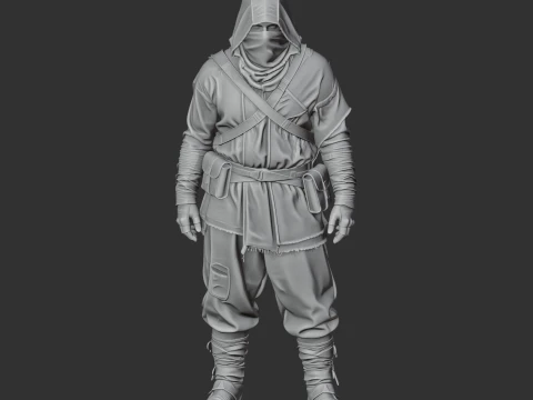 Bandit Camp Vendor - Rust 3D Model