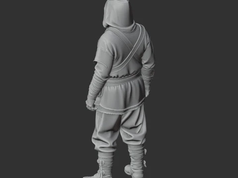 Bandit Camp Vendor - Rust 3D Model