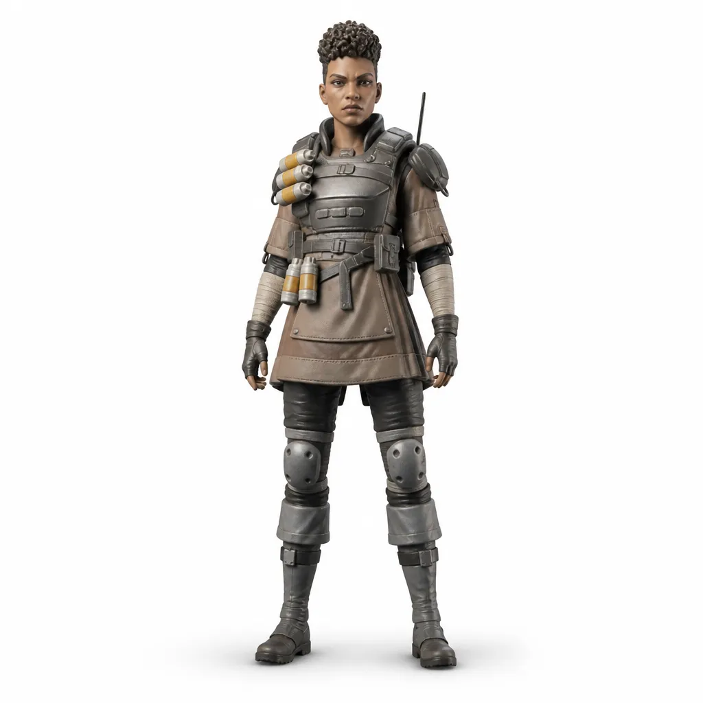 Bangalore - Apex Legends 3D Model .c4d .max .obj .3ds .fbx .stl .blend