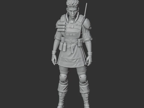 Bangalore - Apex Legends 3D Model