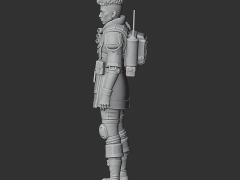Bangalore - Apex Legends 3D Model