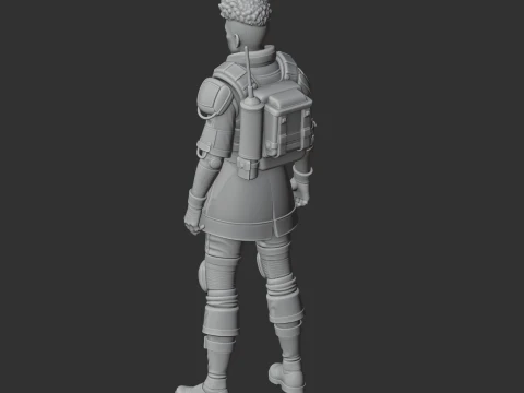 Bangalore - Apex Legends 3D Model