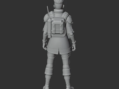 Bangalore - Apex Legends 3D Model