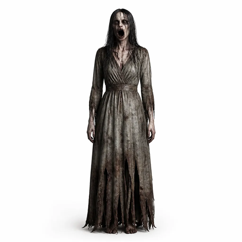 Banshee - Phasmophobia 3D Model .c4d .max .obj .3ds .fbx .stl .blend